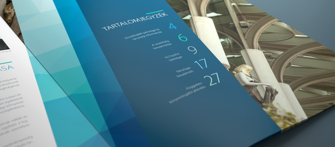 Equilor éves jelentés