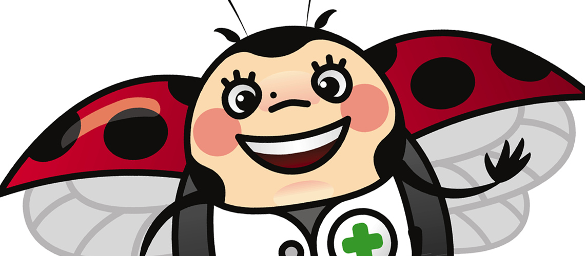 Katica logó és illusztráció