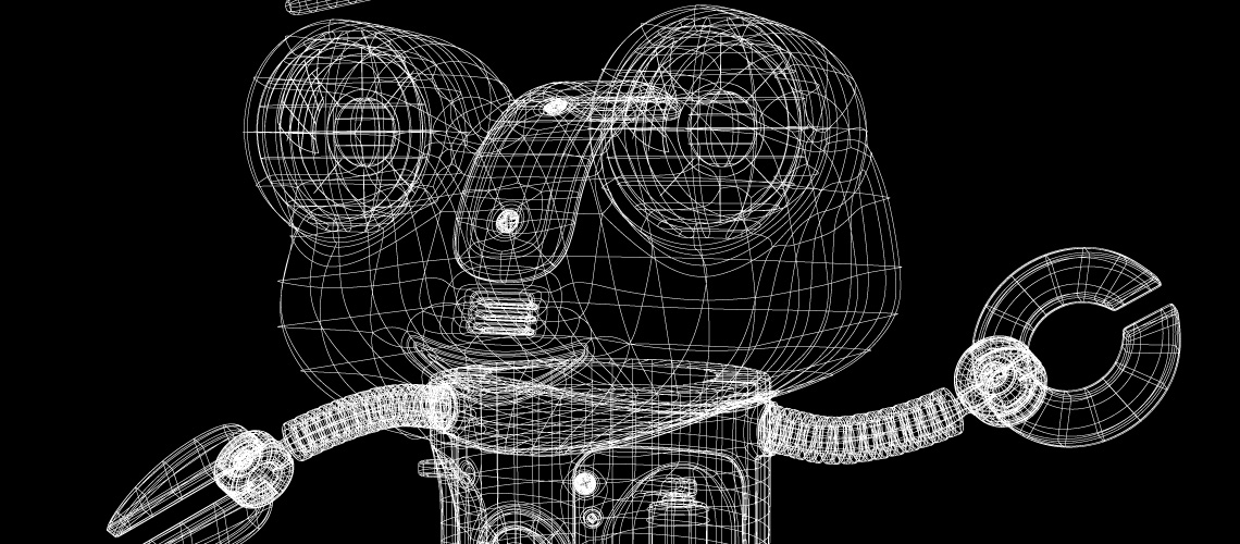 Robot 3D látványterv