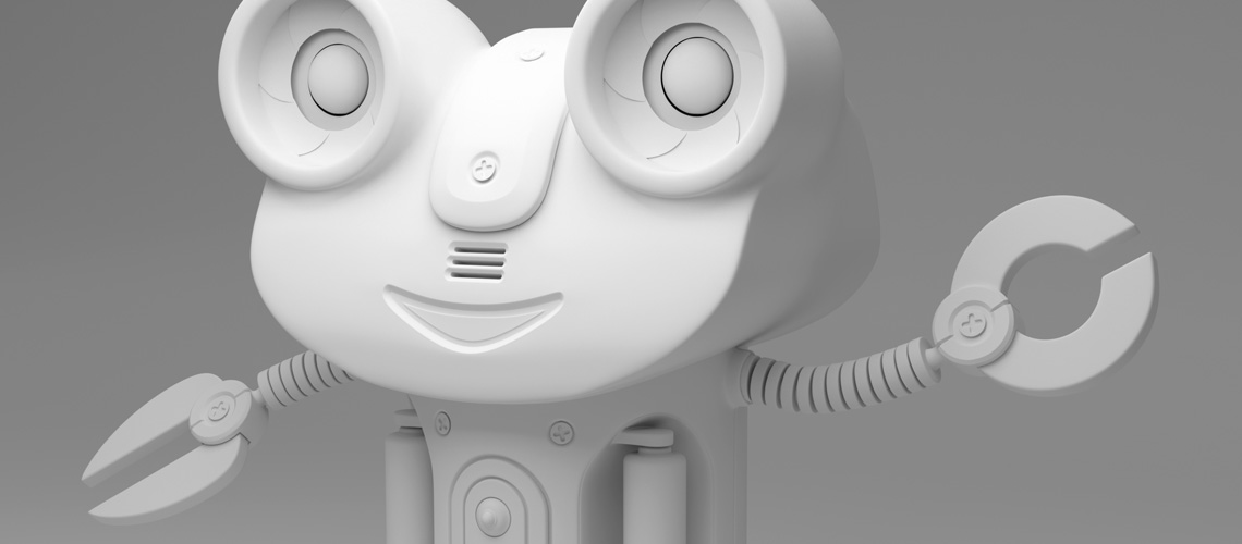 Robot 3D látványterv