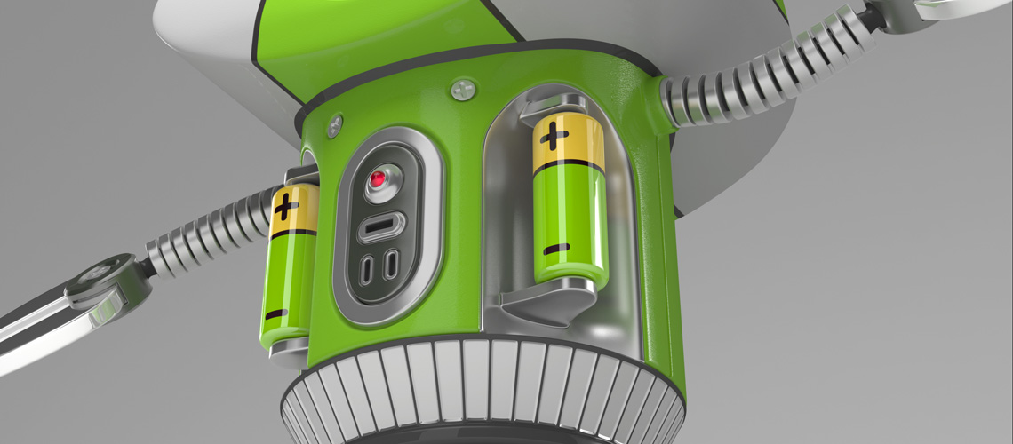 Robot 3D látványterv